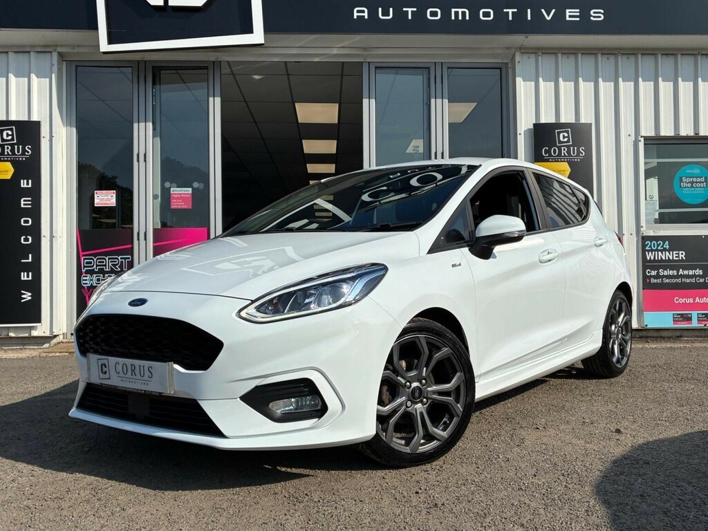 Ford Fiesta 1.0T Ecoboost St-line Edition Euro 6 Ss SP20JGZ White