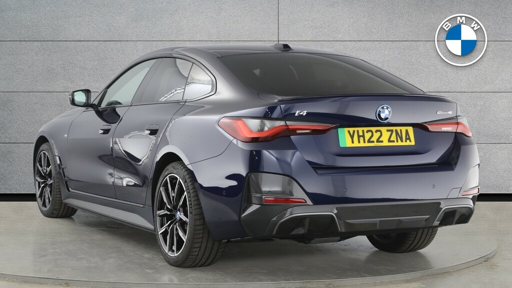 BMW i4 I4 Edrive40 M Sport Blue #2