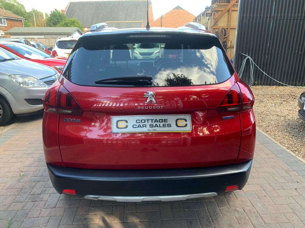Peugeot 2008 1.2 Puretech Allure Suv Euro 6 Red #4