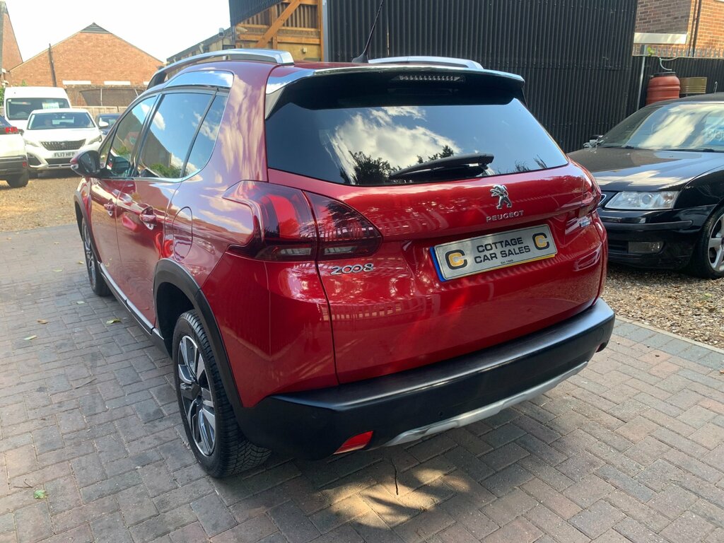 Peugeot 2008 1.2 Puretech Allure Suv Euro 6 Red #5