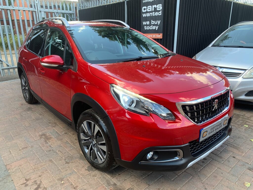 Peugeot 2008 1.2 Puretech Allure Suv Euro 6 Red