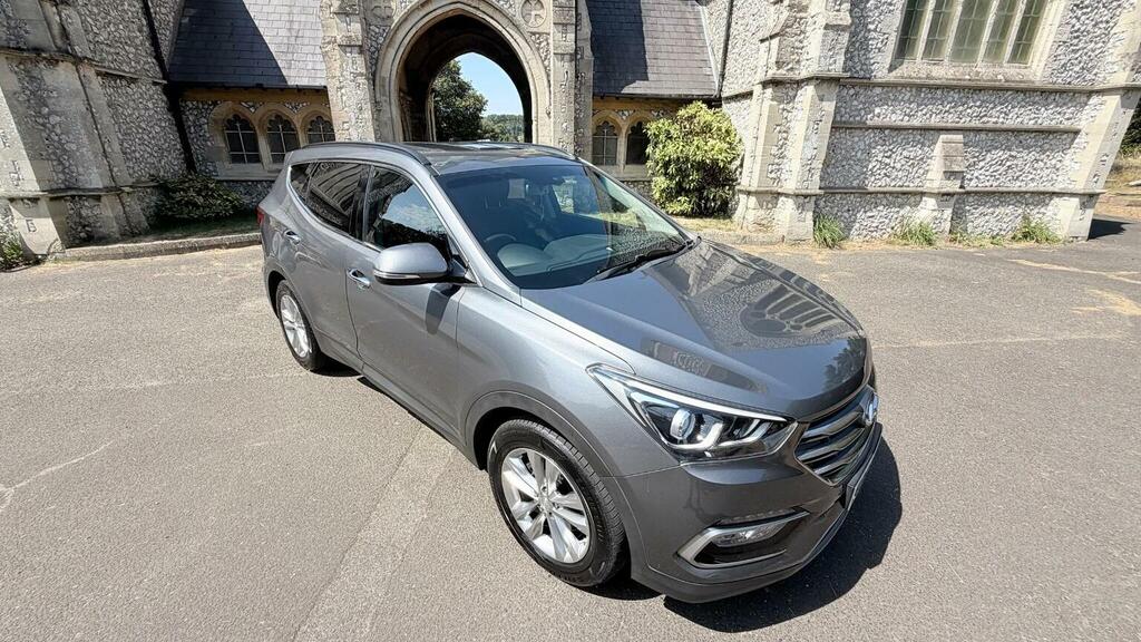 Hyundai Santa Fe Suv 2.2 Crdi Blue Drive Premium 4Wd Euro 6 S EO66HRL Silver #4