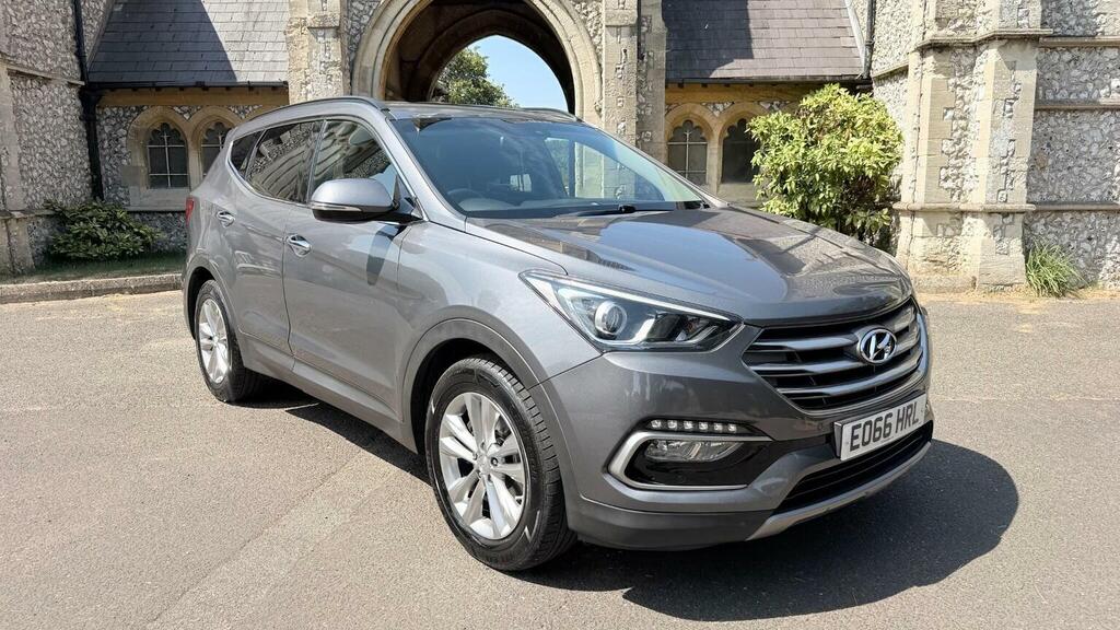 Hyundai Santa Fe Suv 2.2 Crdi Blue Drive Premium 4Wd Euro 6 S EO66HRL Silver #5