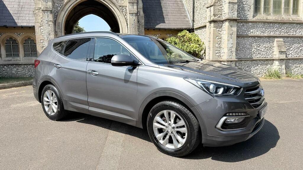 Hyundai Santa Fe Suv 2.2 Crdi Blue Drive Premium 4Wd Euro 6 S EO66HRL Silver #6