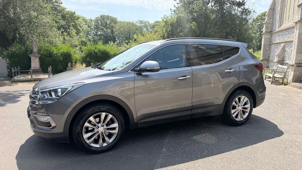 Hyundai Santa Fe Suv 2.2 Crdi Blue Drive Premium 4Wd Euro 6 S EO66HRL Silver #2