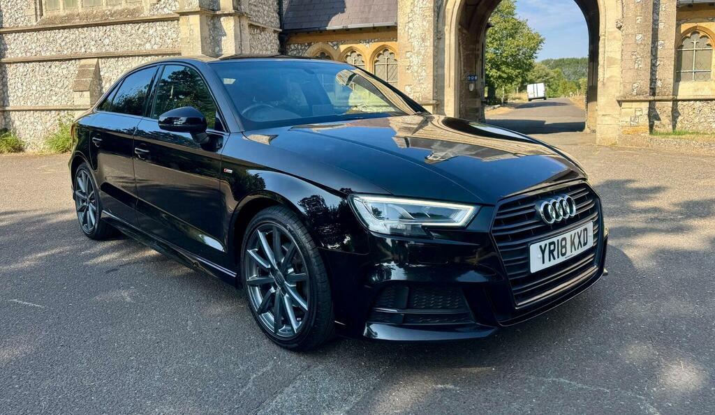Audi A3 Saloon 1.5 Tfsi Cod Black Edition Euro 6 Ss Black #6