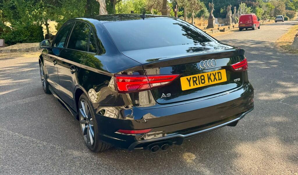 Audi A3 Saloon 1.5 Tfsi Cod Black Edition Euro 6 Ss Black #3