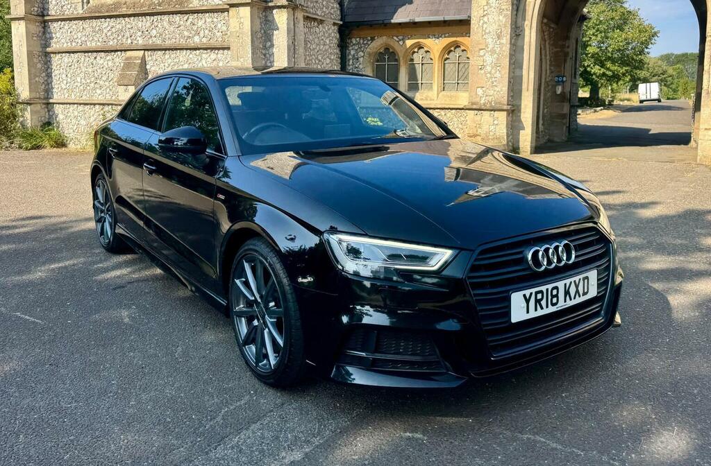 Audi A3 Saloon 1.5 Tfsi Cod Black Edition Euro 6 Ss Black #5