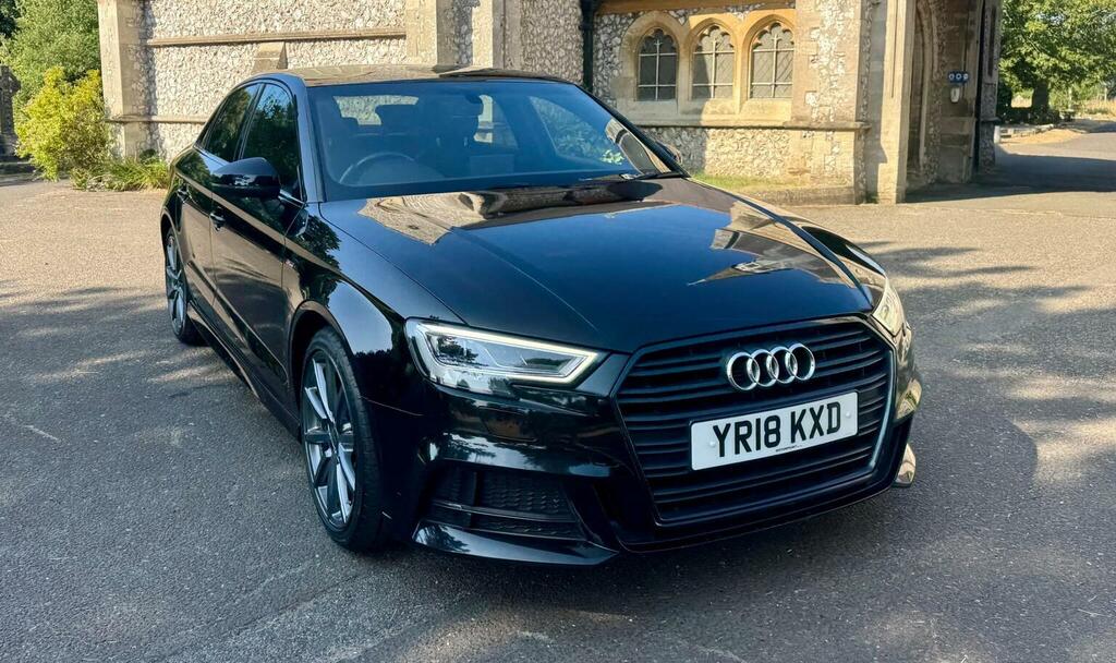Audi A3 Saloon 1.5 Tfsi Cod Black Edition Euro 6 Ss Black #4