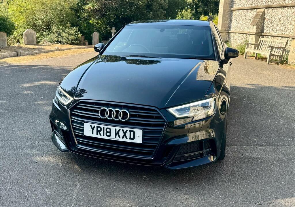 Audi A3 Saloon 1.5 Tfsi Cod Black Edition Euro 6 Ss Black
