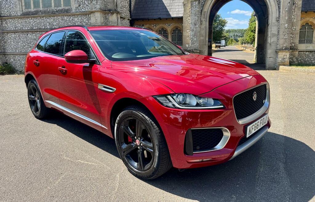 Jaguar F-Pace Suv 3.0 V6 S Awd Euro 6 Ss 201666 Red #6