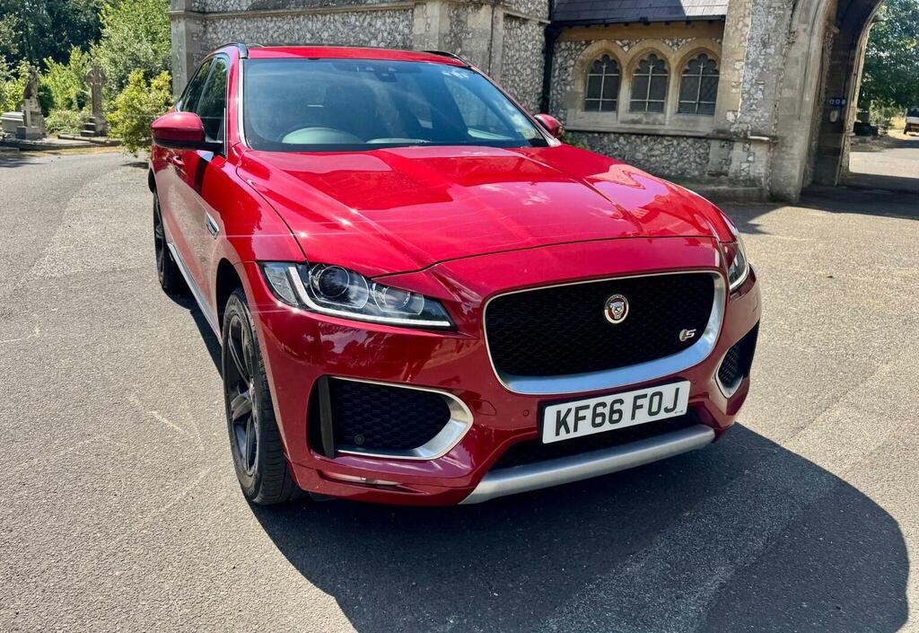 Jaguar F-Pace Suv 3.0 V6 S Awd Euro 6 Ss 201666 Red #4