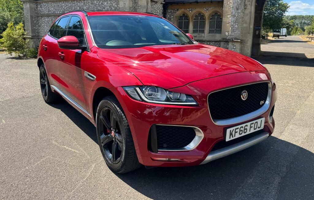 Jaguar F-Pace Suv 3.0 V6 S Awd Euro 6 Ss 201666 Red #5
