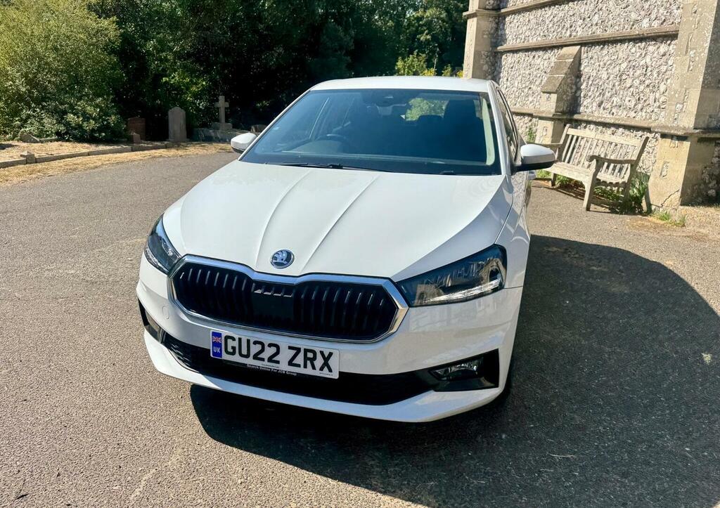 Skoda Fabia Hatchback 1.0 Tsi Se L Euro 6 Ss 202222 White #2