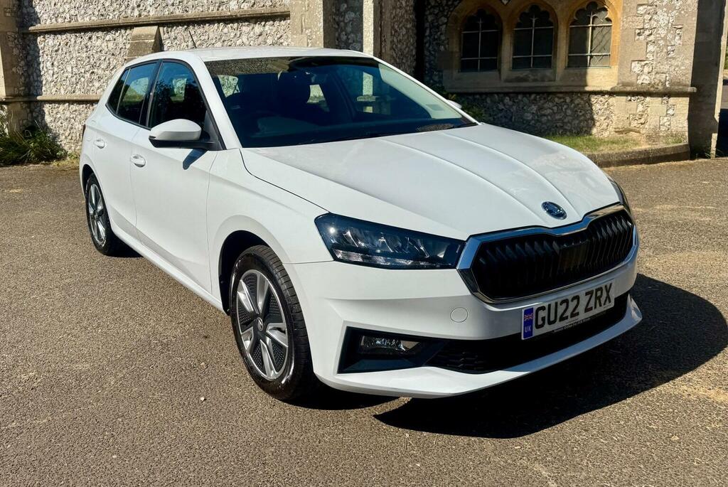 Skoda Fabia Hatchback 1.0 Tsi Se L Euro 6 Ss 202222 White #5