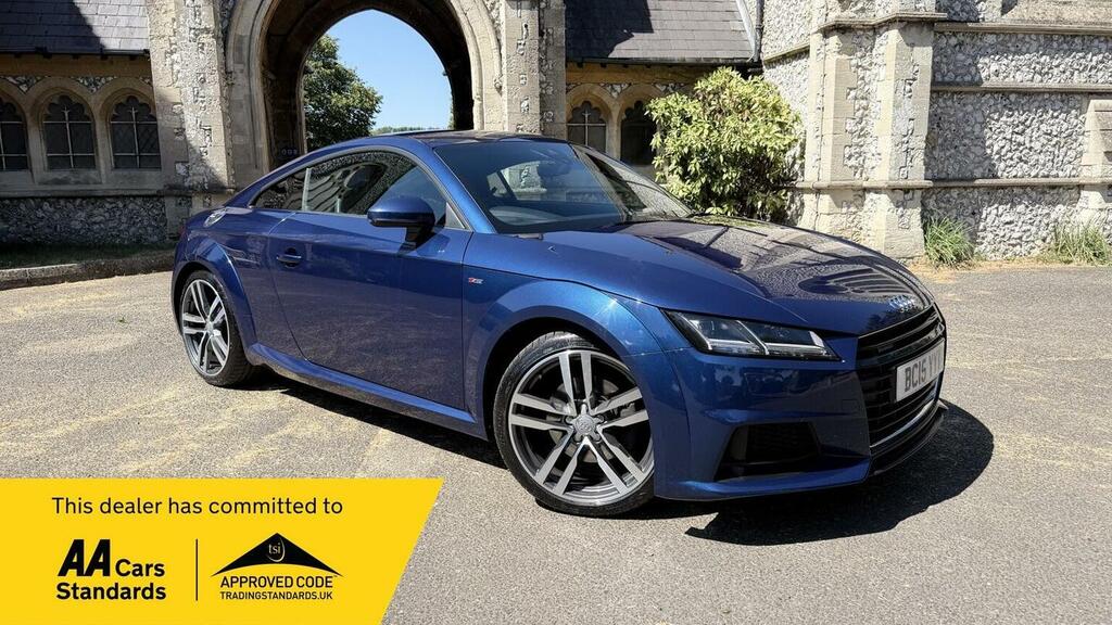 Audi TT Coupe 2.0 Tfsi S Line S Tronic Quattro Euro 6 Ss Blue #4