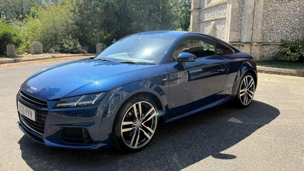 Audi TT Coupe 2.0 Tfsi S Line S Tronic Quattro Euro 6 Ss Blue #2