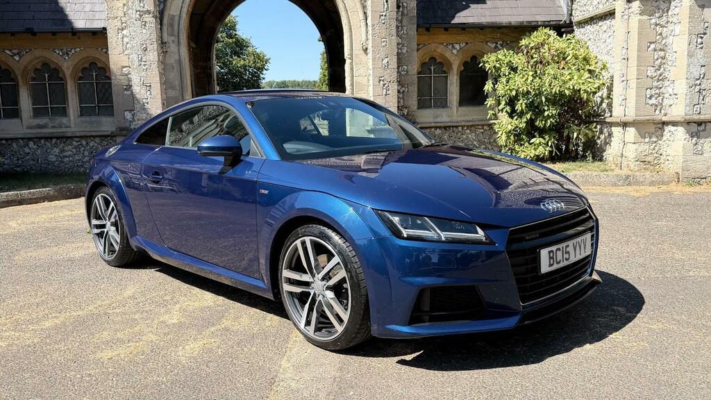 Audi TT Coupe 2.0 Tfsi S Line S Tronic Quattro Euro 6 Ss Blue #6