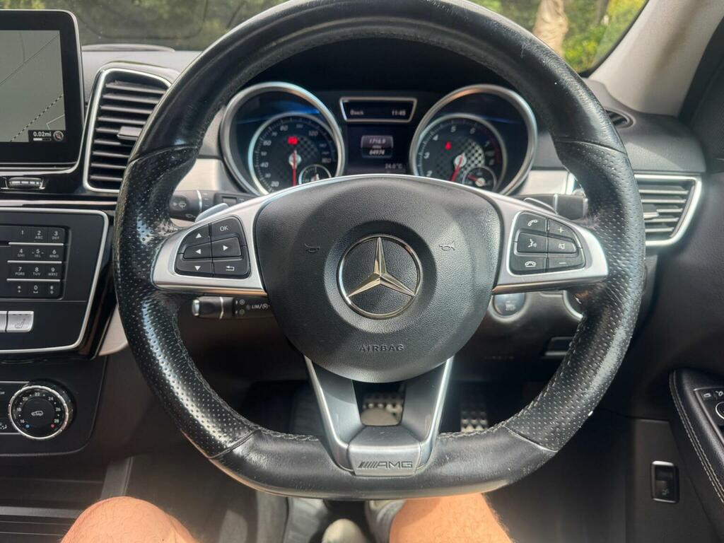 Mercedes-Benz GLE Class 4X4 3.0 Gle350d V6 Amg Line G-tronic 4Matic Euro 6 Blue #67