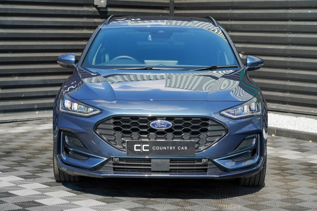 Ford Focus 1.0T Ecoboost Mhev St-line X Dct Euro 6 Ss Blue #3