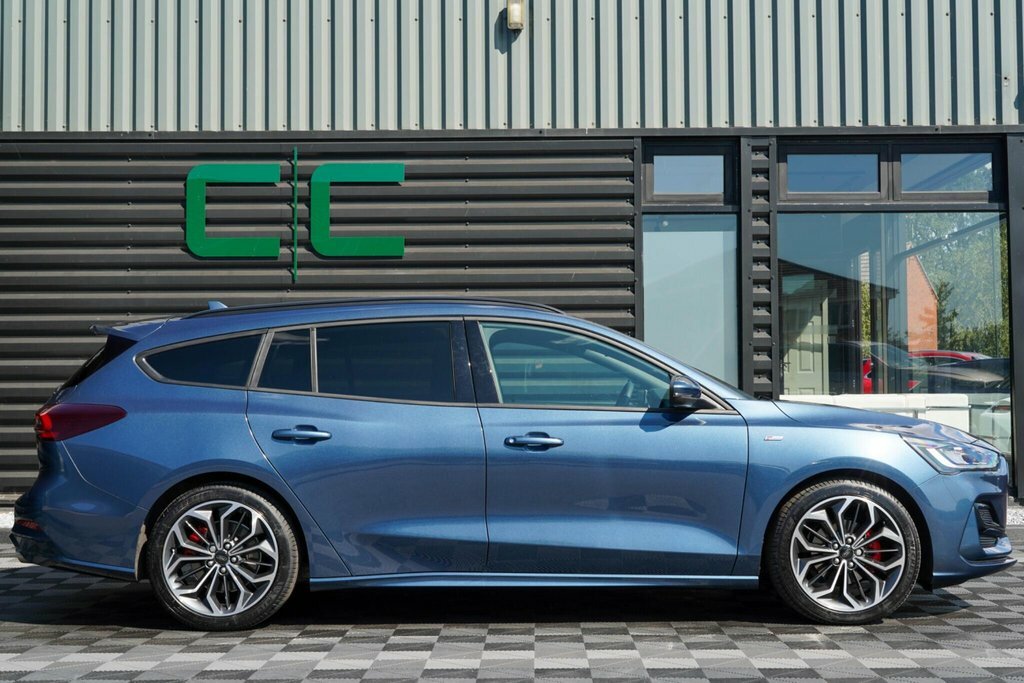 Ford Focus 1.0T Ecoboost Mhev St-line X Dct Euro 6 Ss Blue #4