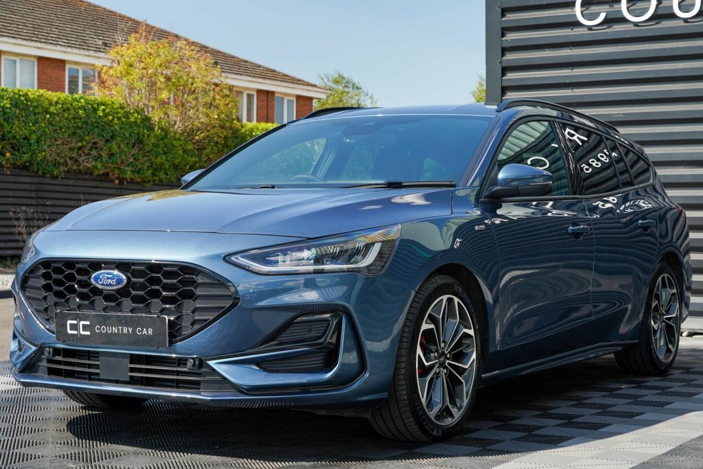 Ford Focus 1.0T Ecoboost Mhev St-line X Dct Euro 6 Ss Blue #2