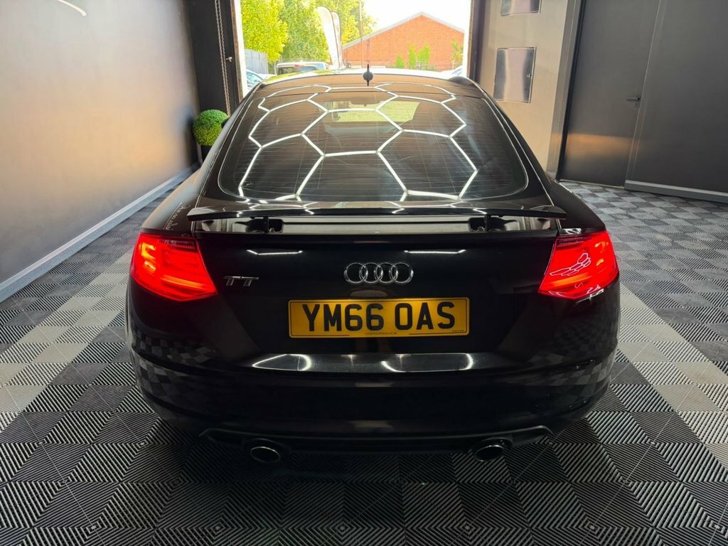 Audi TT 2.0 Tfsi Sport Coupe S Tronic Euro 6 S TJ04OMW Black #4
