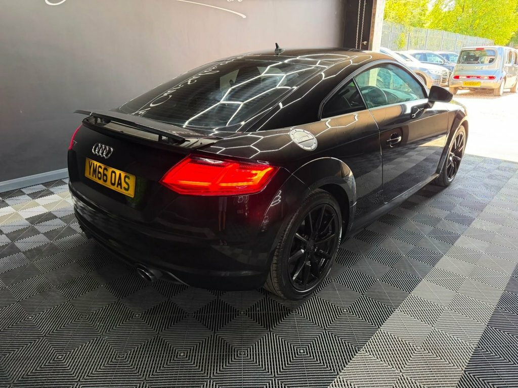 Audi TT 2.0 Tfsi Sport Coupe S Tronic Euro 6 S TJ04OMW Black #6