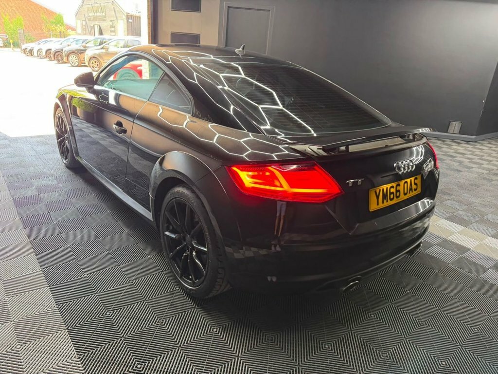 Audi TT 2.0 Tfsi Sport Coupe S Tronic Euro 6 S TJ04OMW Black #3