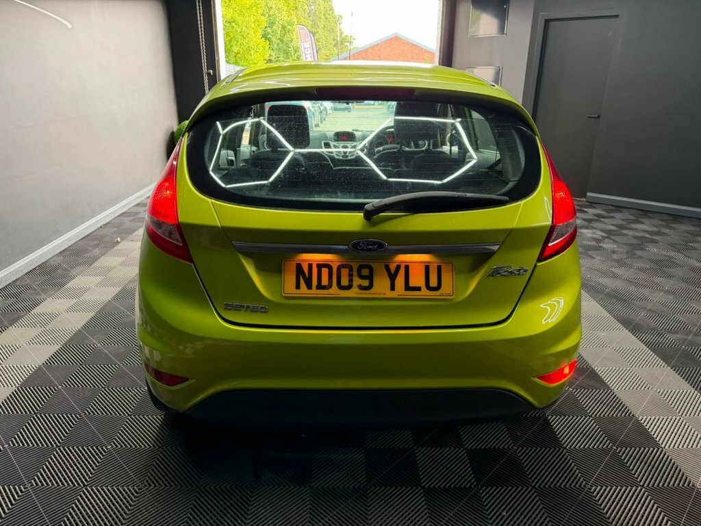 Ford Fiesta 1.4 Zetec Hatchback 133 Gkm, 9 ND09YLU Green #6
