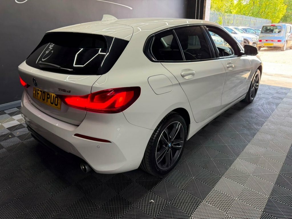 BMW 1 Series 2.0 118D Sport Hatchback Euro 6 S YF70PUO White #3