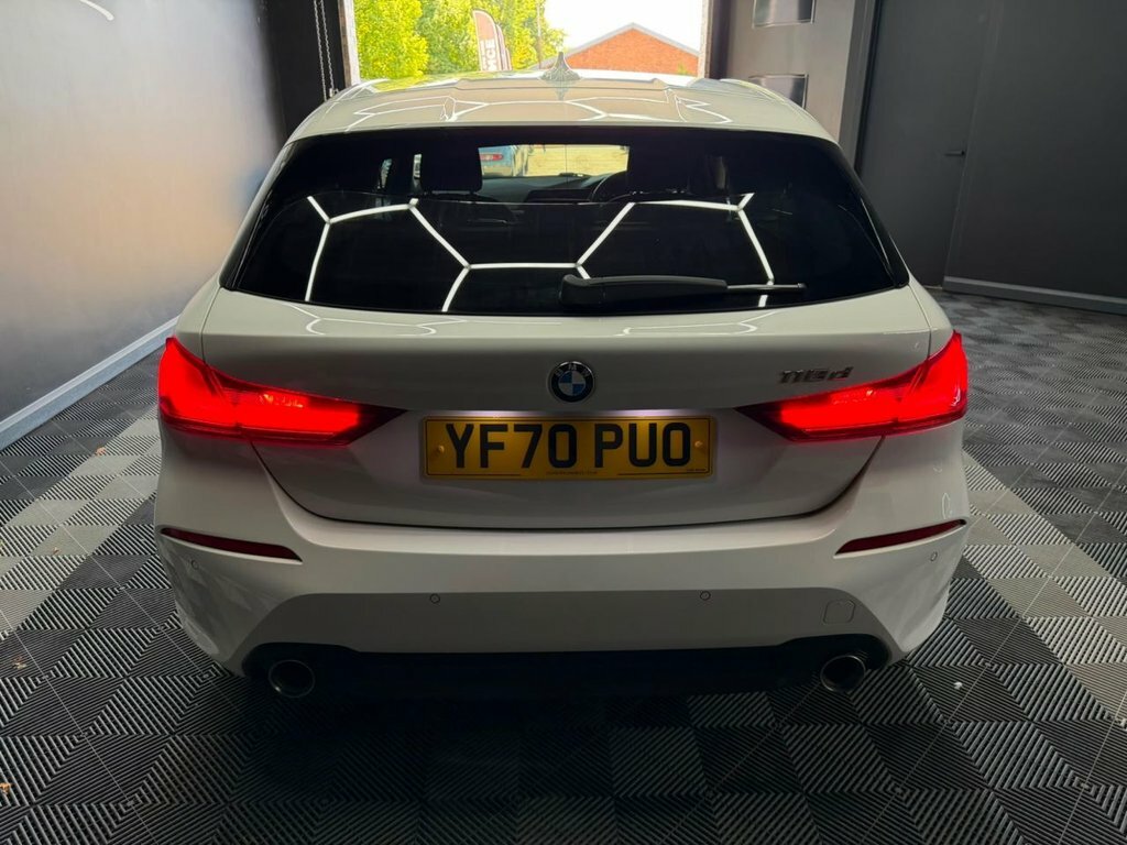 BMW 1 Series 2.0 118D Sport Hatchback Euro 6 S YF70PUO White #4