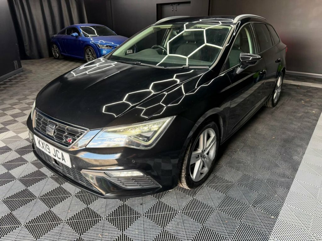Seat Leon 1.5 Tsi Evo Fr St Euro 6 Ss KX19JCA Black #5