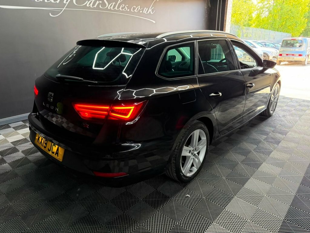 Seat Leon 1.5 Tsi Evo Fr St Euro 6 Ss KX19JCA Black #4