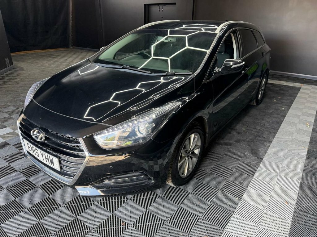 Hyundai I40 1.7 Crdi Blue Drive Se Nav Tourer Manua Black #6