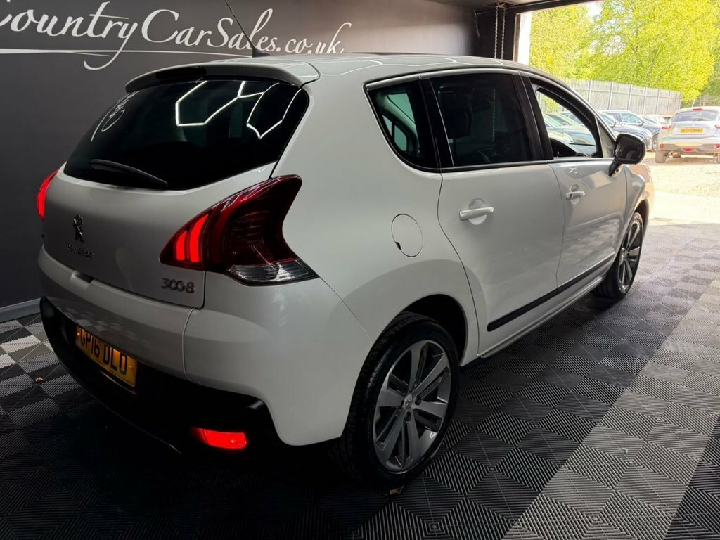 Peugeot 3008 1.6 Bluehdi Allure Suv Eat Euro 6 Ss White #4