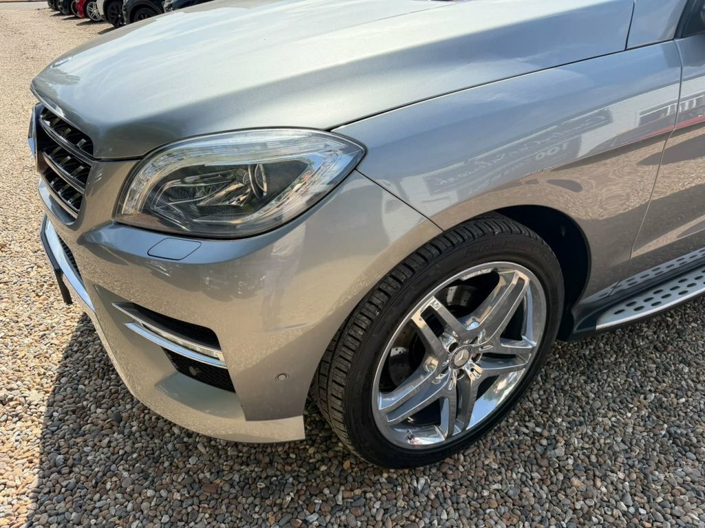 Mercedes-Benz M Class 3.0 Ml350 V6 Bluetec Amg Line Suv G Tro Silver #31