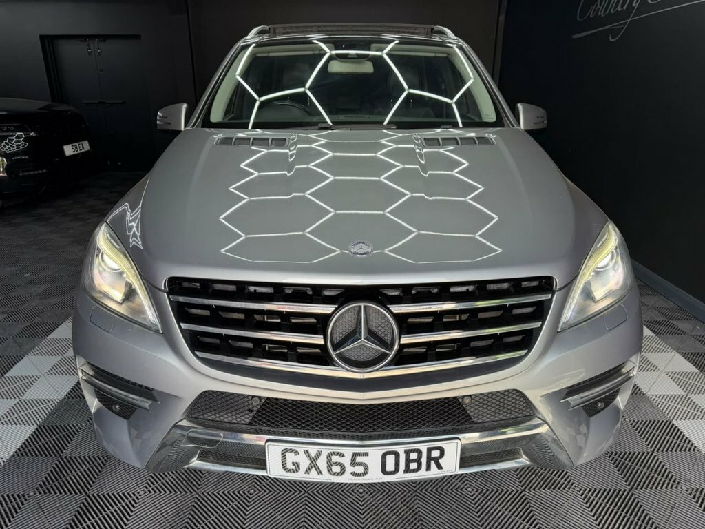 Mercedes-Benz M Class 3.0 Ml350 V6 Bluetec Amg Line Suv G-tro Black #5