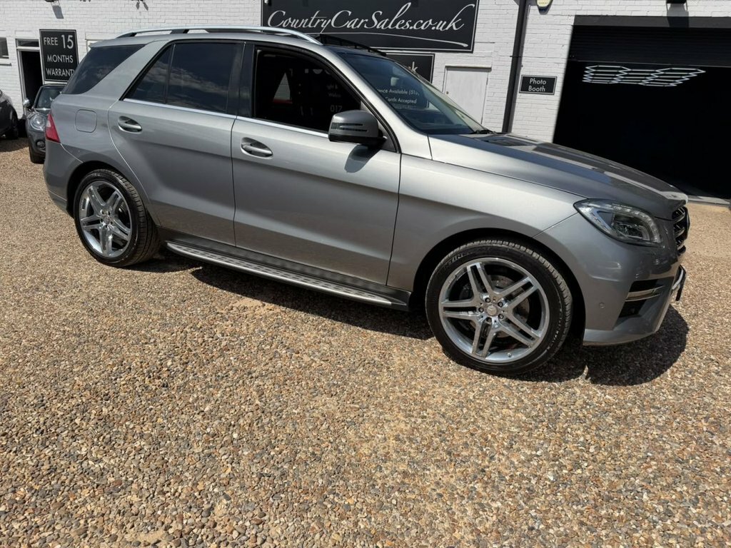 Mercedes-Benz M Class 3.0 Ml350 V6 Bluetec Amg Line Suv G Tro Silver #25
