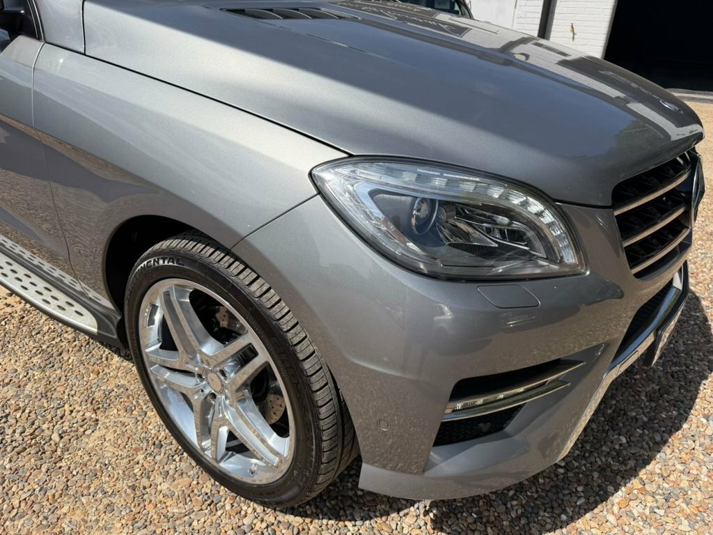 Mercedes-Benz M Class 3.0 Ml350 V6 Bluetec Amg Line Suv G Tro Silver #35