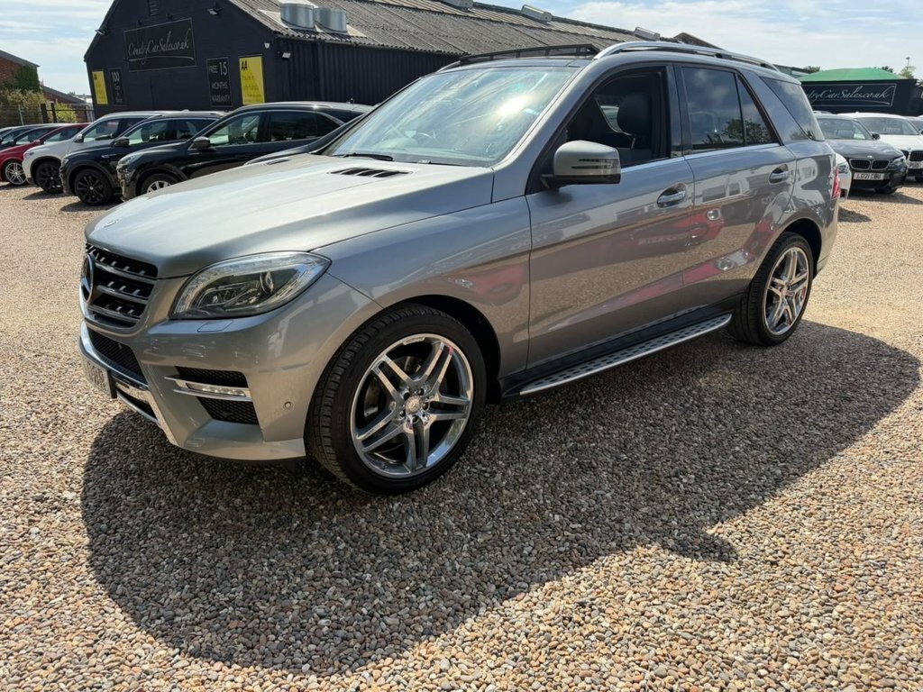 Mercedes-Benz M Class 3.0 Ml350 V6 Bluetec Amg Line Suv G Tro Silver #27
