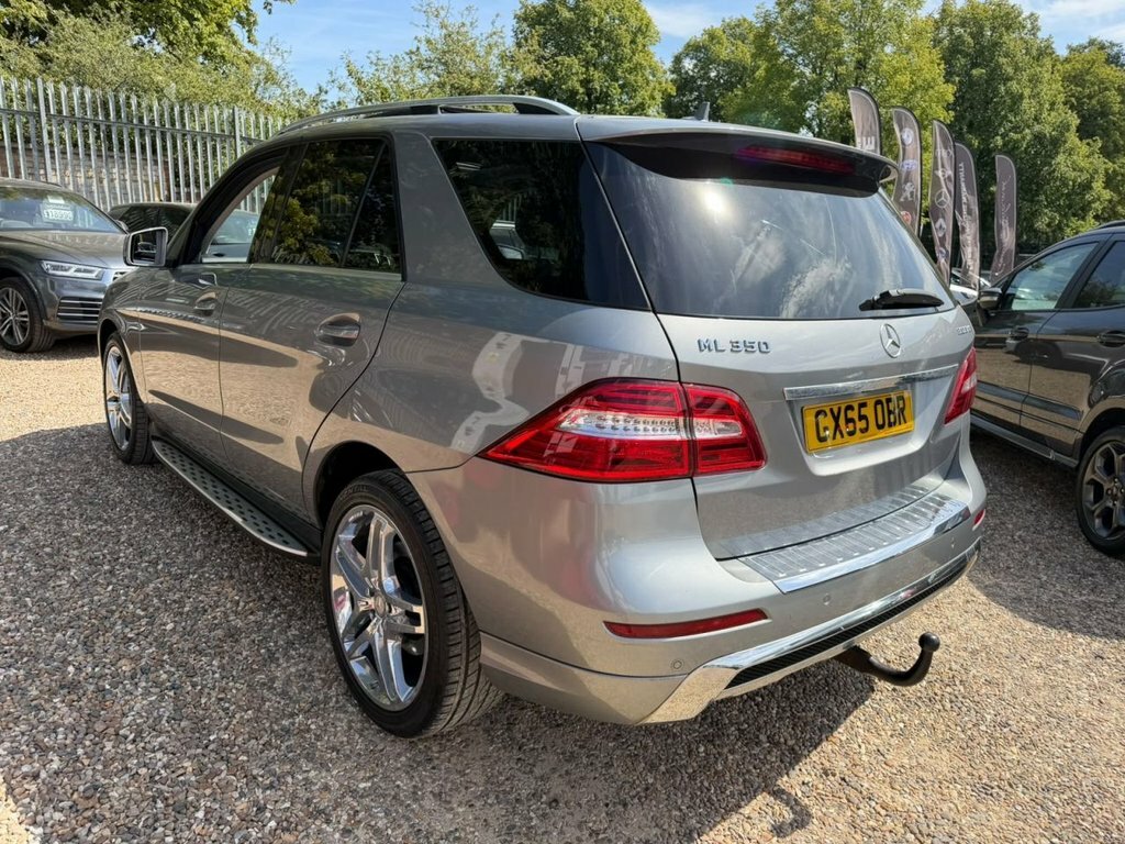 Mercedes-Benz M Class 3.0 Ml350 V6 Bluetec Amg Line Suv G Tro Silver #30