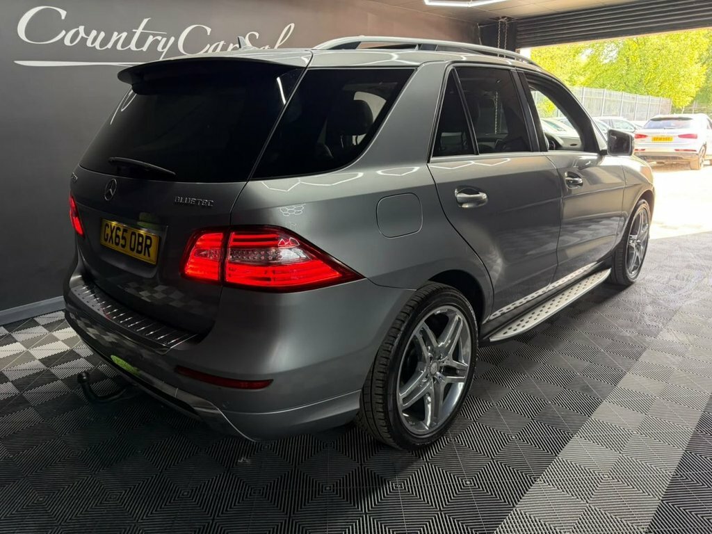 Mercedes-Benz M Class 3.0 Ml350 V6 Bluetec Amg Line Suv G-tro Black #4