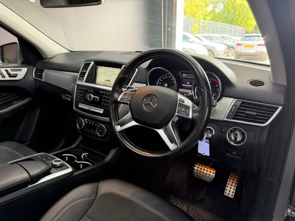 Mercedes-Benz M Class 3.0 Ml350 V6 Bluetec Amg Line Suv G Tro Silver #8
