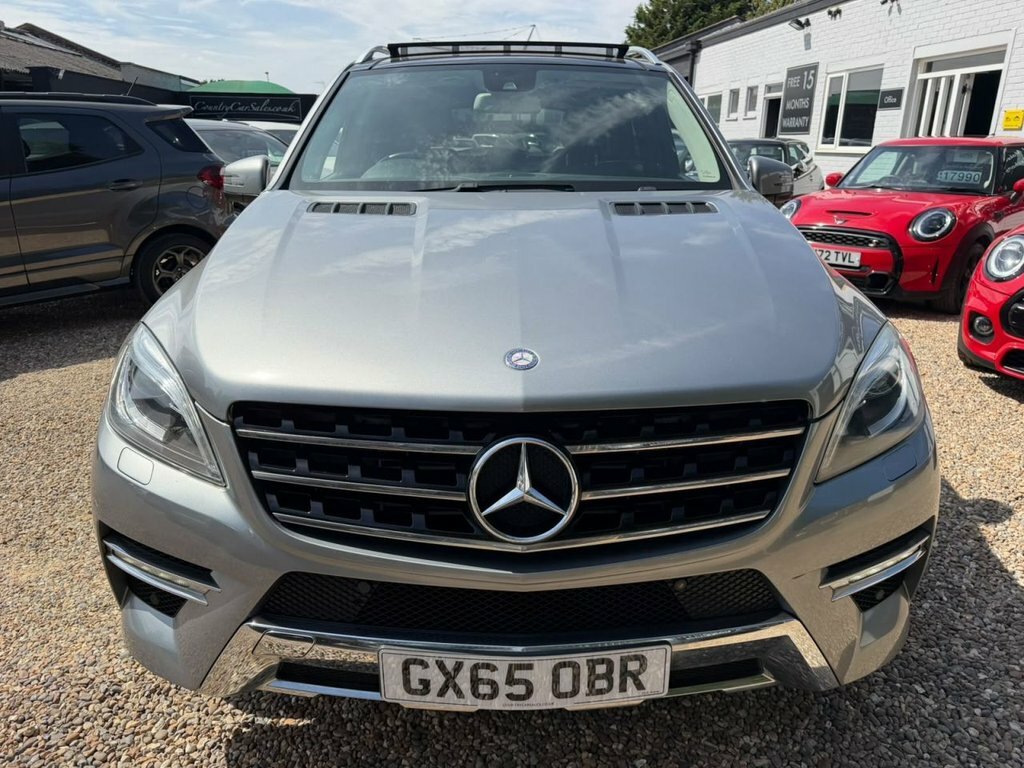 Mercedes-Benz M Class 3.0 Ml350 V6 Bluetec Amg Line Suv G Tro Silver #26