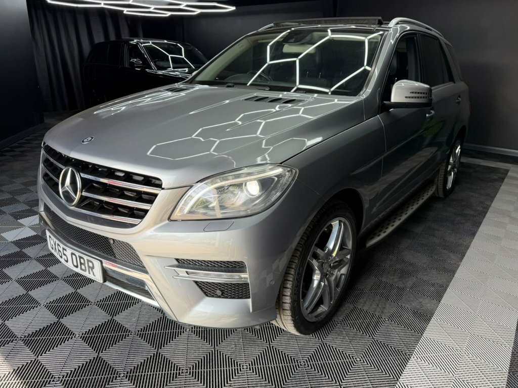 Mercedes-Benz M Class 3.0 Ml350 V6 Bluetec Amg Line Suv G-tro Black #2