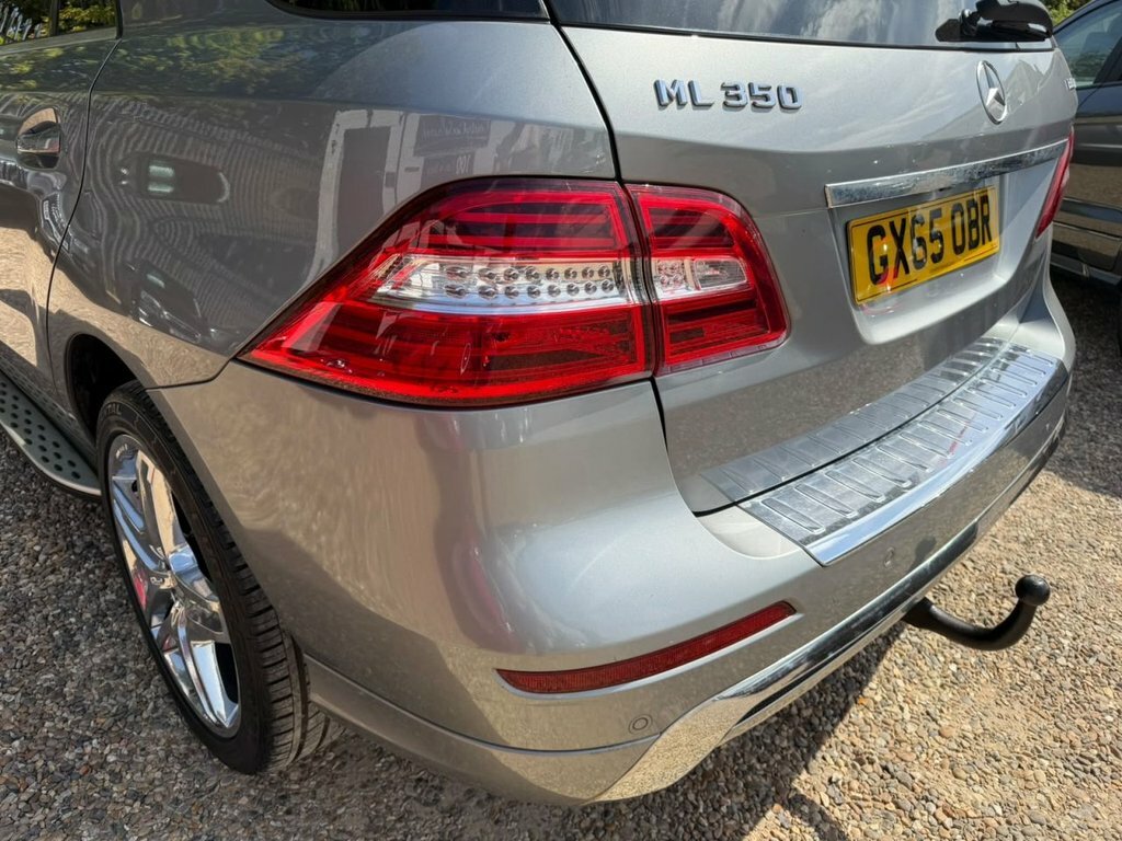 Mercedes-Benz M Class 3.0 Ml350 V6 Bluetec Amg Line Suv G Tro Silver #34