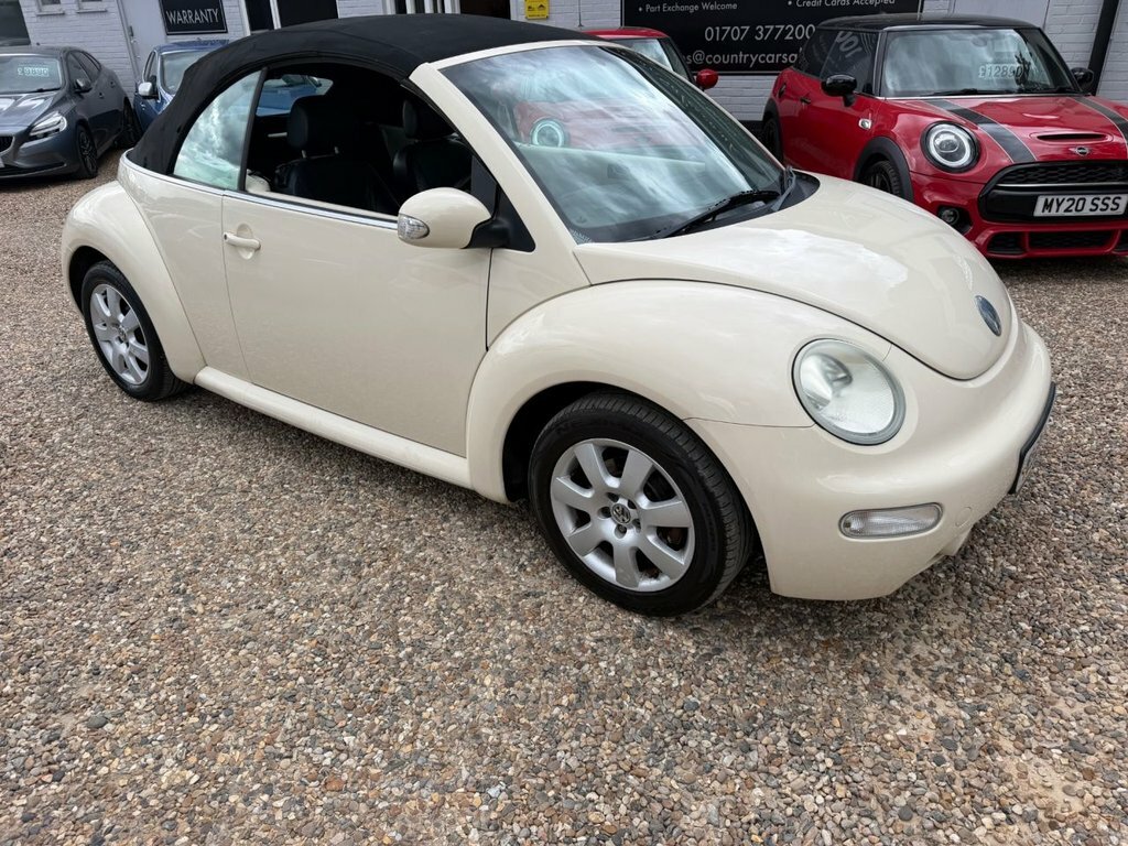 Volkswagen Beetle 2.0 S Cabriolet Euro 4 115 Ps Beige
