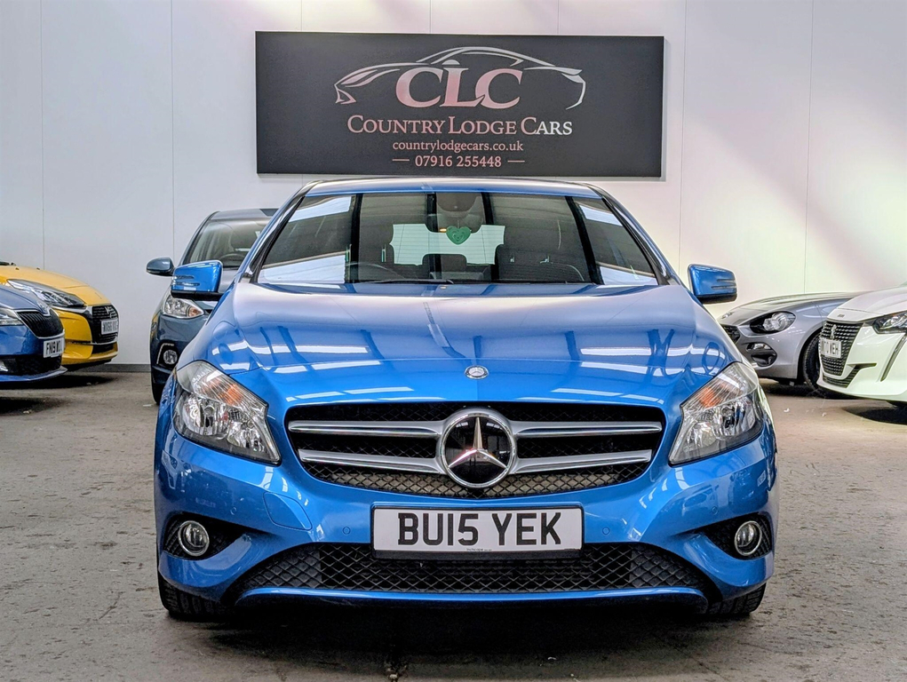 Mercedes-Benz A Class 1.6 Sport Edition Euro 6 Ss BU15YEK Blue #2