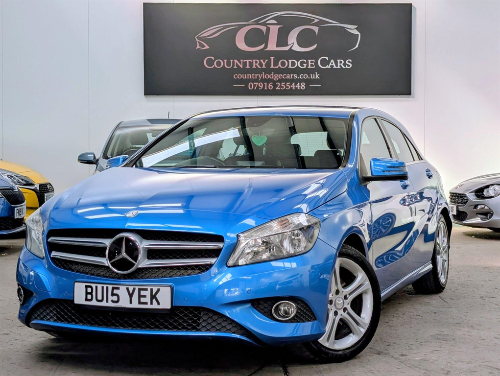 Mercedes-Benz A Class 1.6 Sport Edition Euro 6 Ss BU15YEK Blue #3